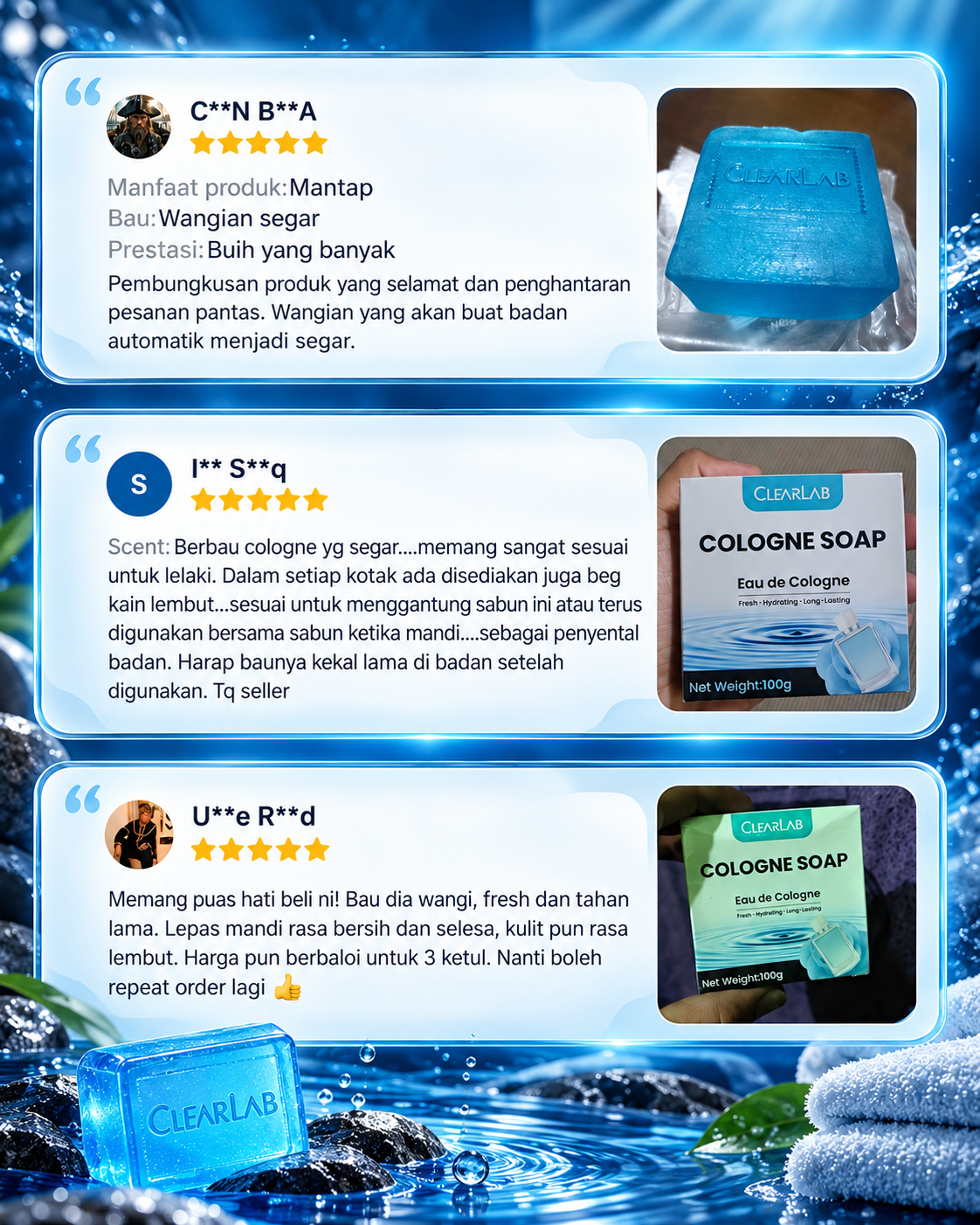 Review pengguna